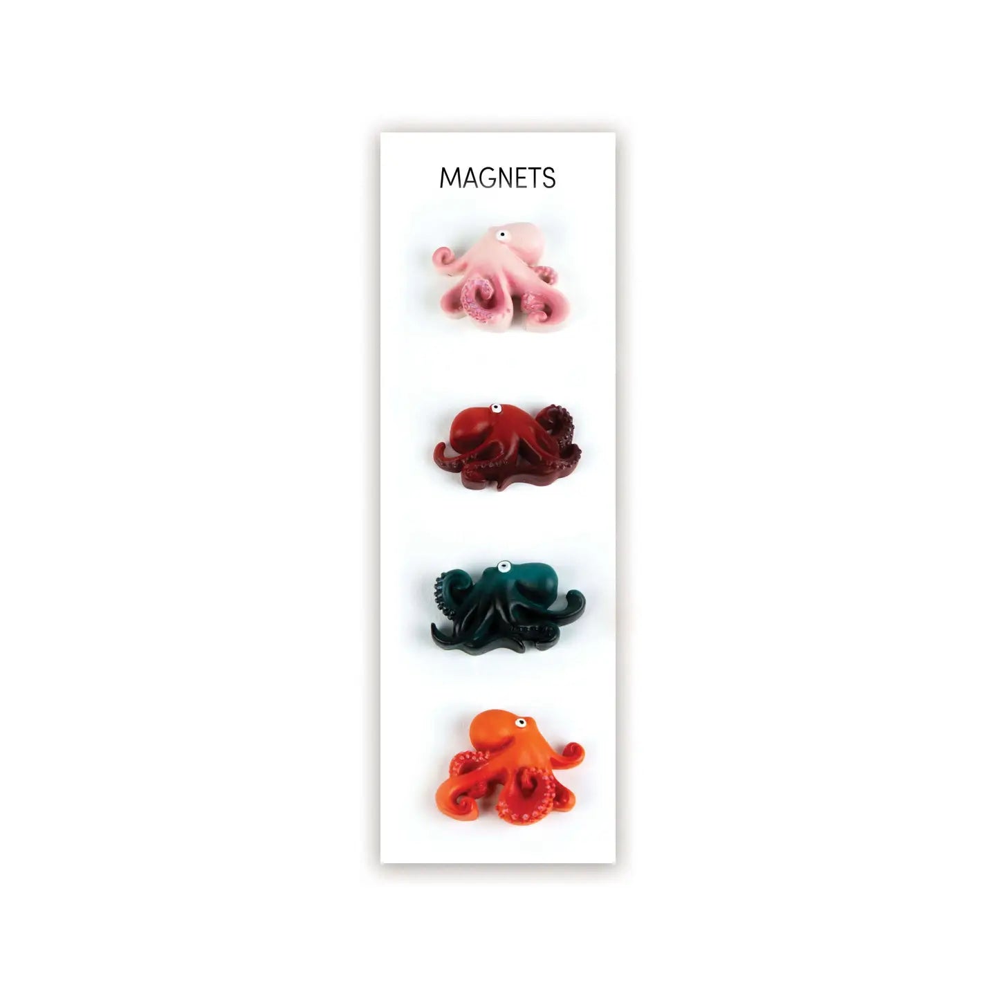 Colorful Octopus Magnets Set of 4