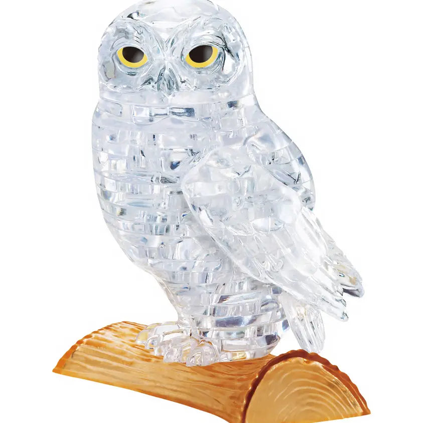 3D Crystal Puzzle - White Owl