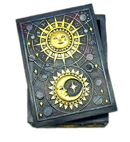 Sun and Moon Astrology Tarot Box