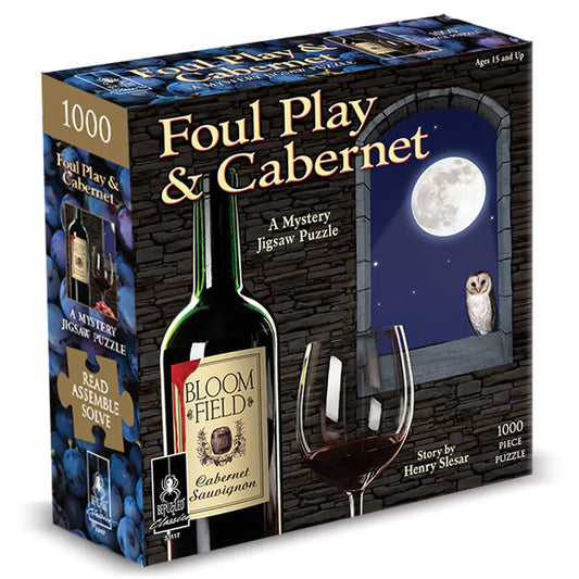 Foul Play & Cabernet-Classic Mystery Jigsaw Puzzle