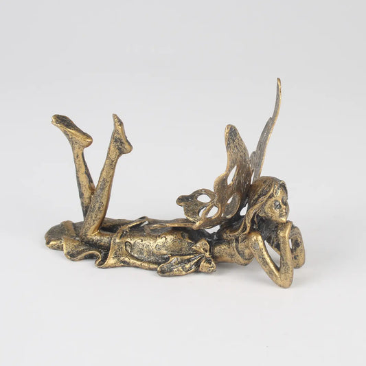 Gold Fairy Figurine