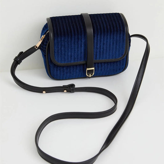 Fable Vivianne Velvet Camera Purse