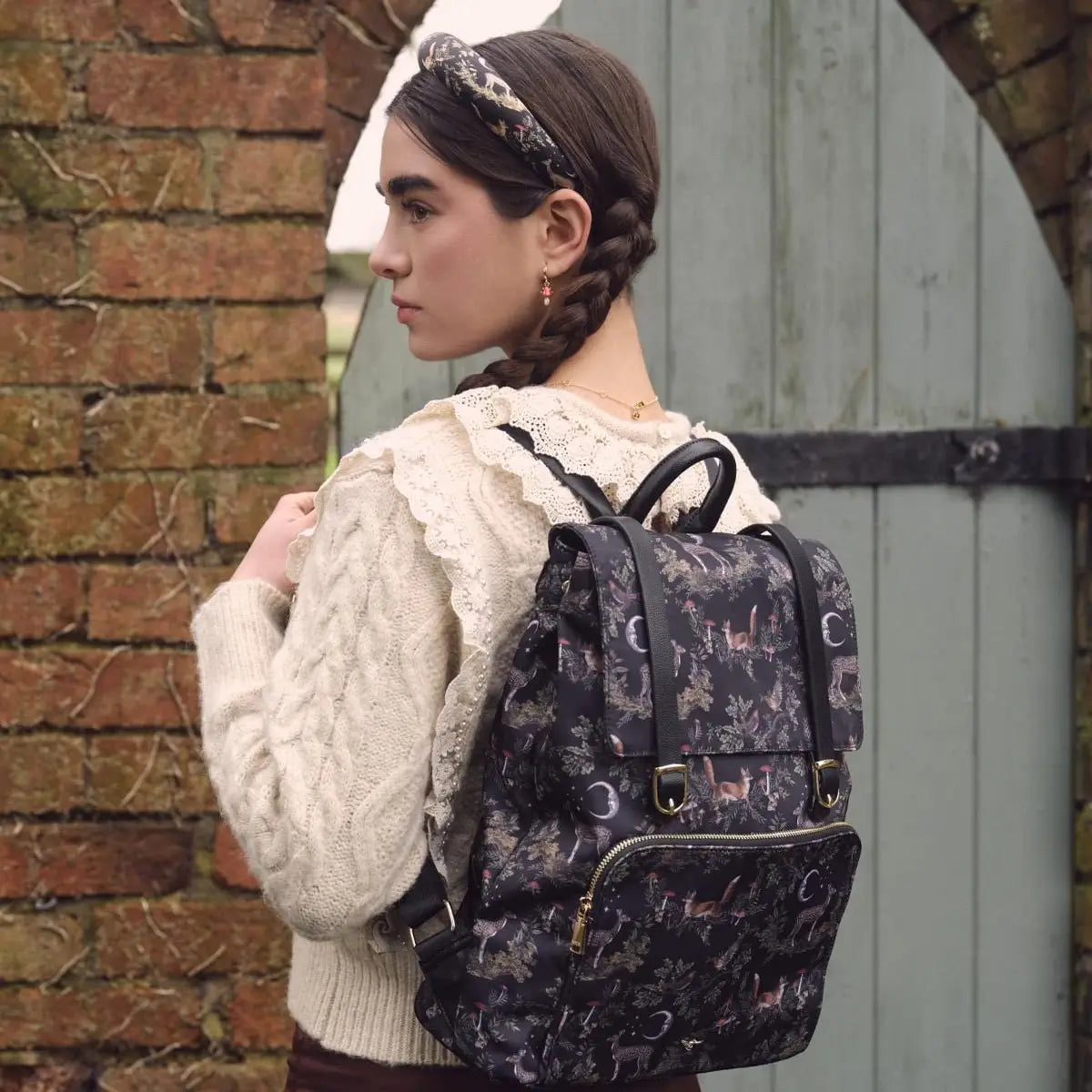 A Night's Tale Woodland Fable Backpack Midnight