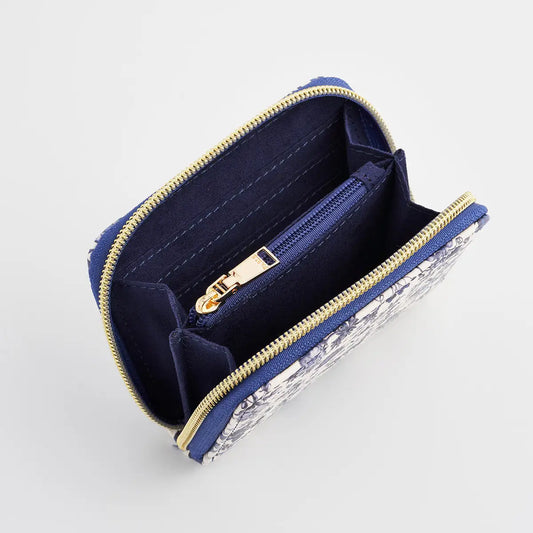 Ditsy Blue Small Purse