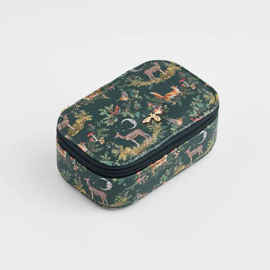 Into the Woods Small Green Fable Jewellery Box