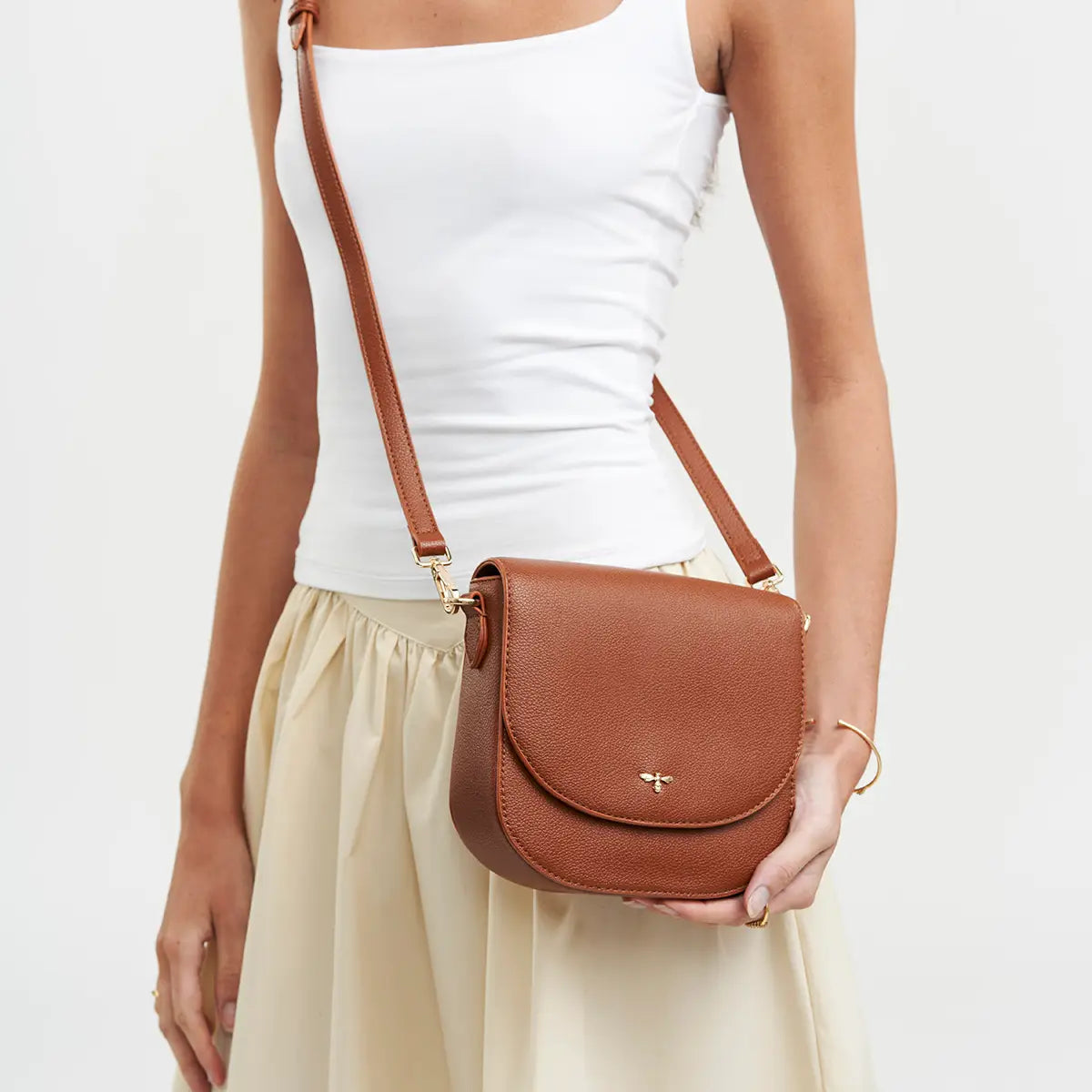 Beth Saddle Crossbody
