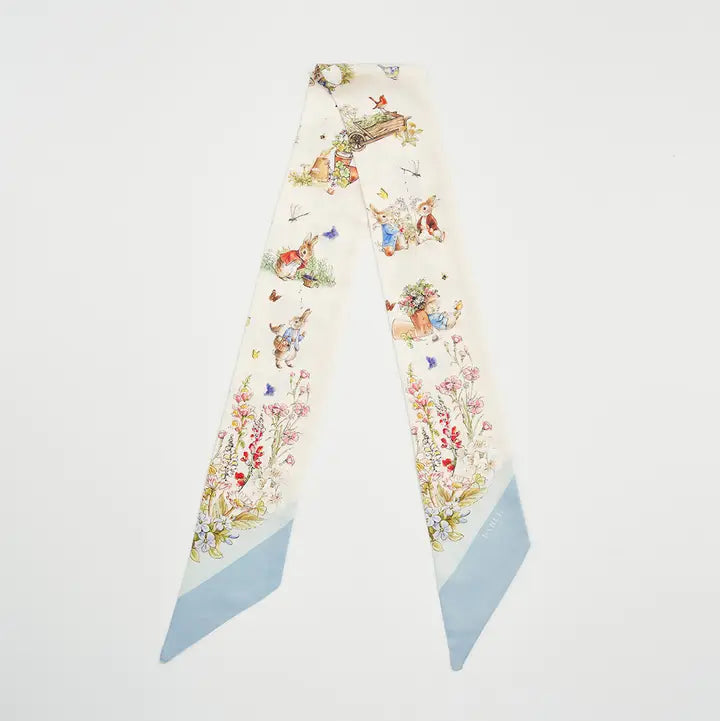 Fable England X Peter Rabbit Cream Twilly