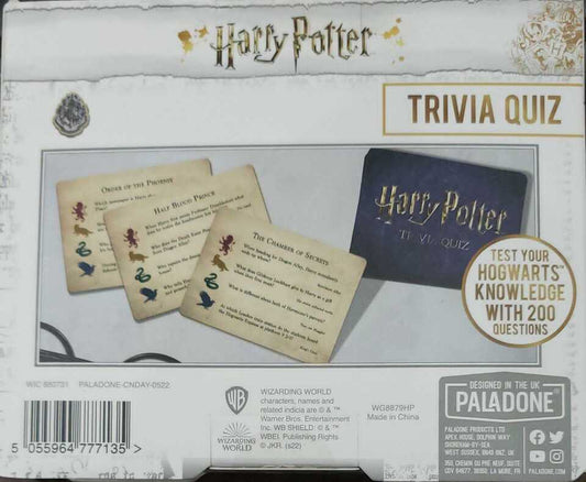 Harry Potter Trivia Quiz