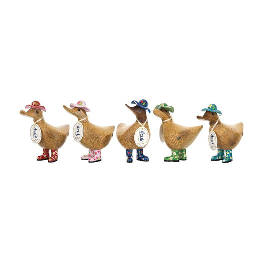 Floral Boots Duckys
