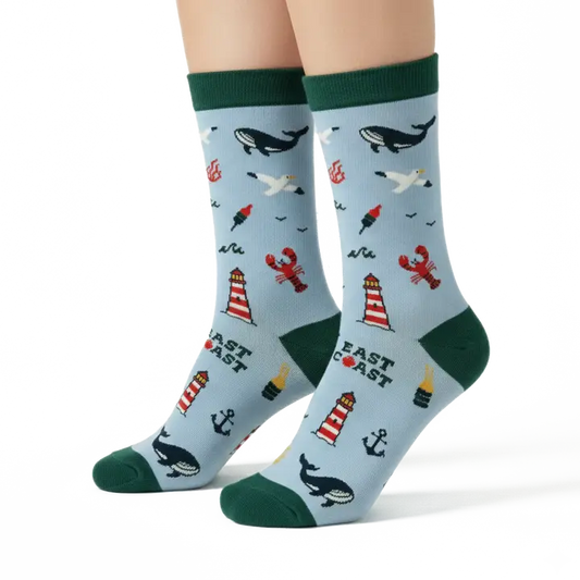 East Coast Canada Crew Socks