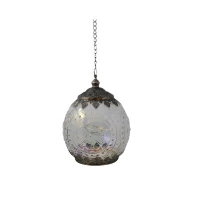 LED Round Lantern with Timer