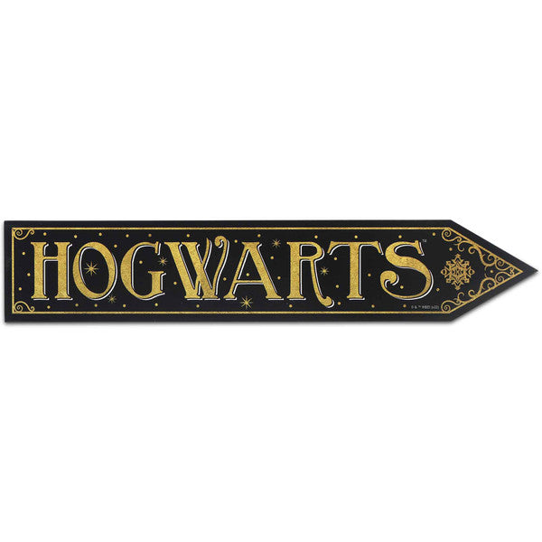 Harry Potter Hogwarts Arrow Wood Wall Decor