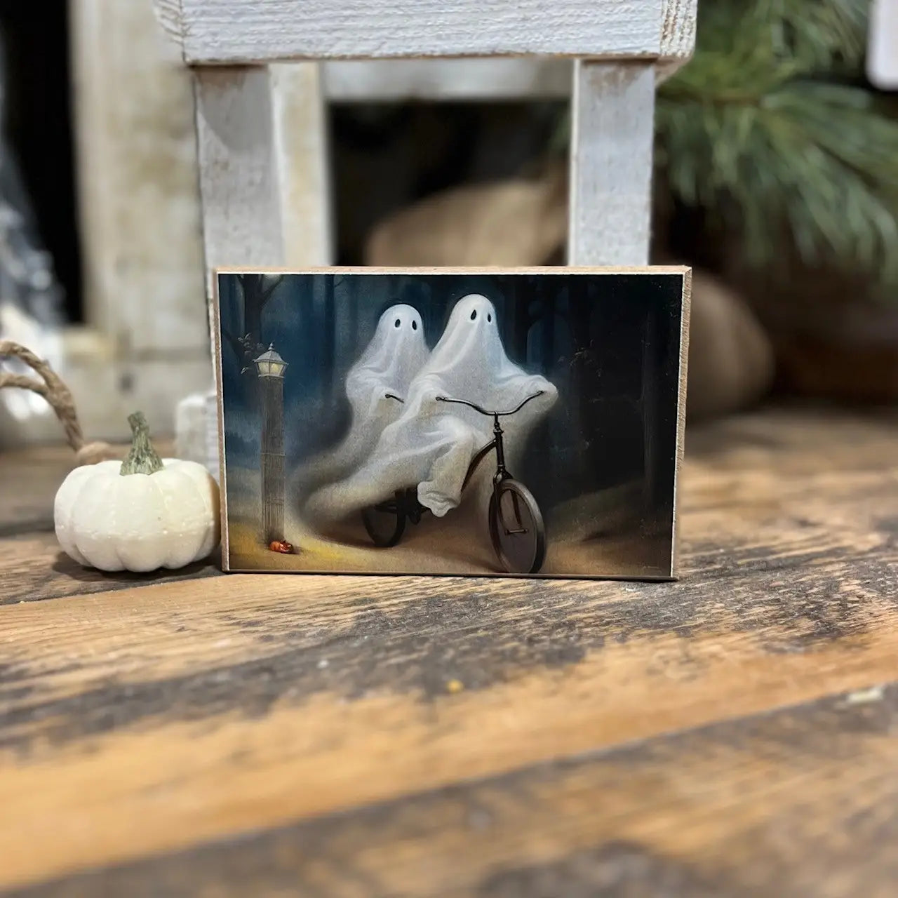 Ride For Two Block 6 x 4"