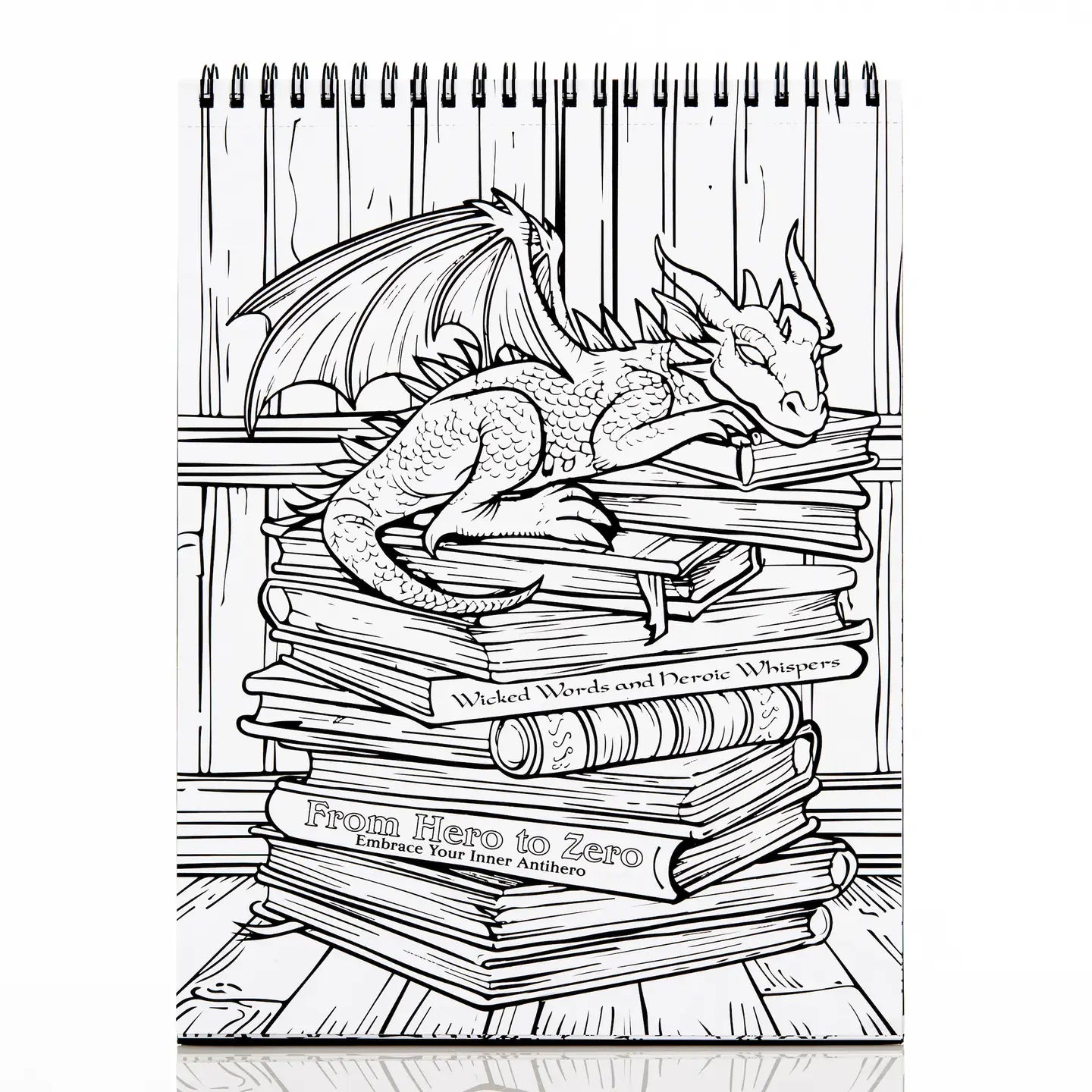 Waiting For the Night Colouring Book