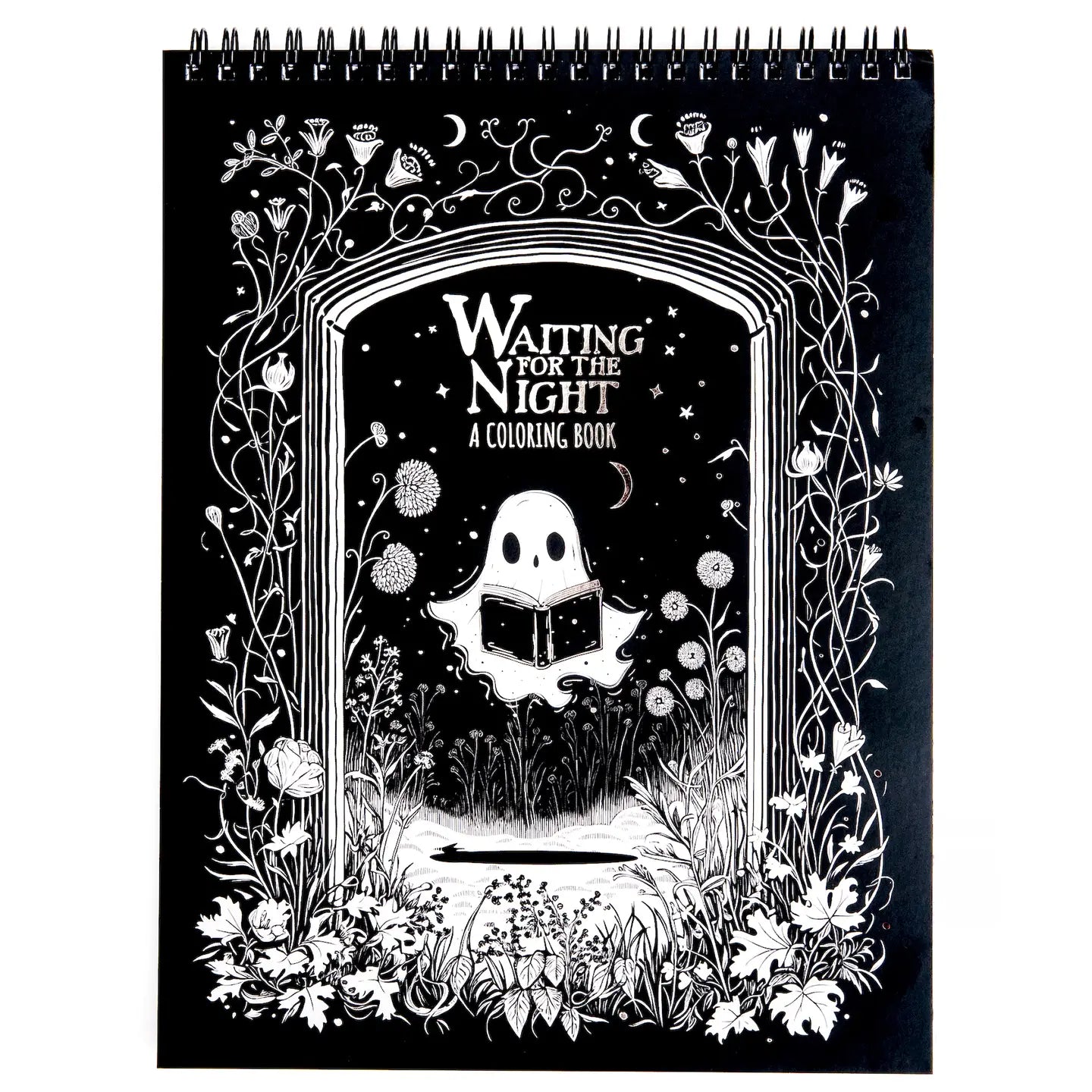 Waiting For the Night Colouring Book