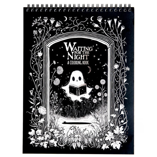 Waiting For the Night Colouring Book