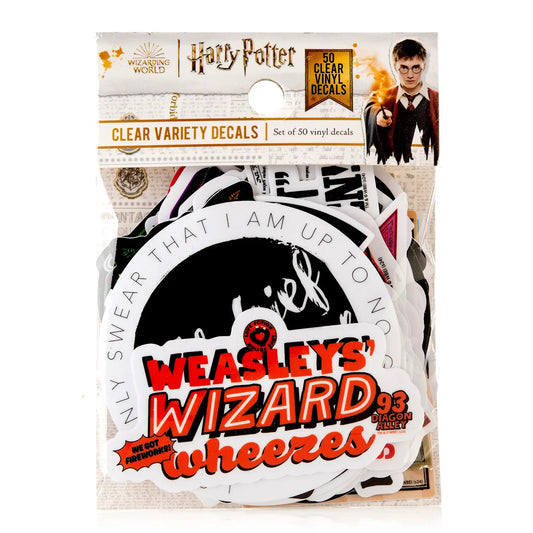 Harry Potter Clear Variety Decals (50-Pack)