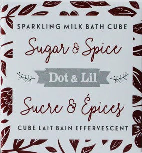 Sugar & Spice Sparkling Milk Bath Cube