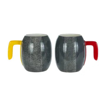 Assorted Curling Rock Mug