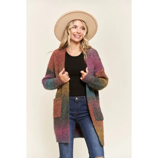 Ombre Sweater Cardigan