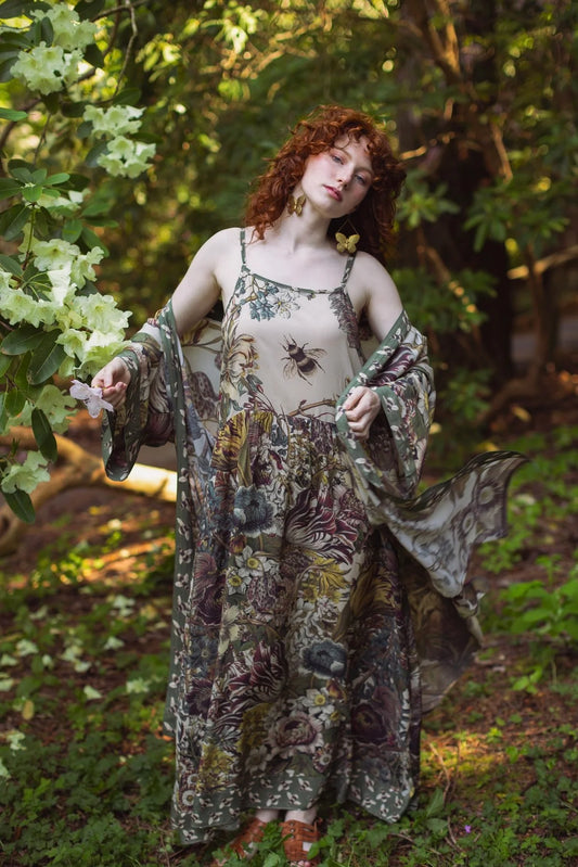 “Love Grows Wild” Bohemian Long Maxi Slip Dress By Market Of Stars