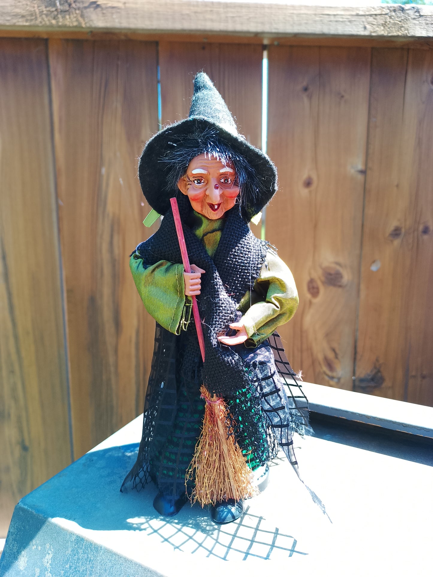 Kitchen Witch Doll Quincie - Green