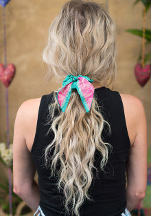 Recycled Sari Scrunchie