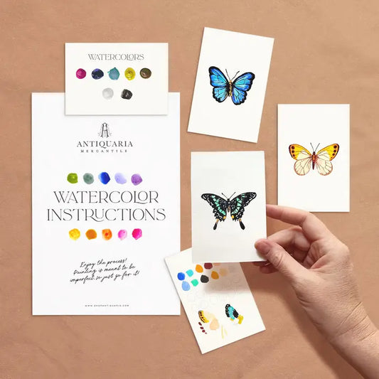 Mini Watercolour Painting Kit - Butterflies
