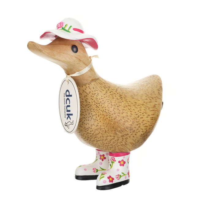 White Hat And Boots Duckys