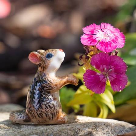 Chipmunk "Chipper" Miniature Porcelain Figurine