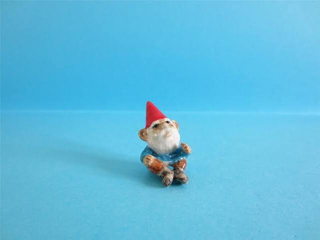 Gnome "Dal Elf" Miniature Porcelain Figurine