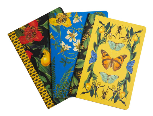 Art of Nature: Botanical Sewn Notebook Collection Set of 3