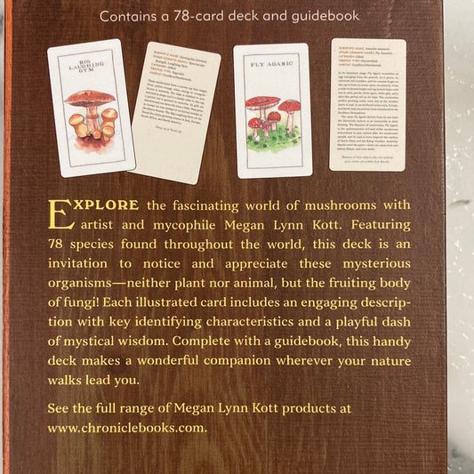 Mushroom Spotter's Deck A Field Guide to Fungi & Their Age-Old Wisdom