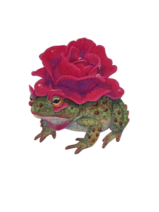 "R" Rose 8x8 Print - Local