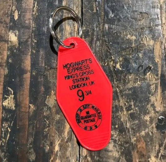 Magical World motel-style key chains