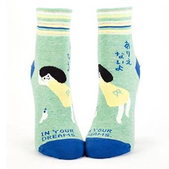 Women’s Ankle Socks - Blue Q