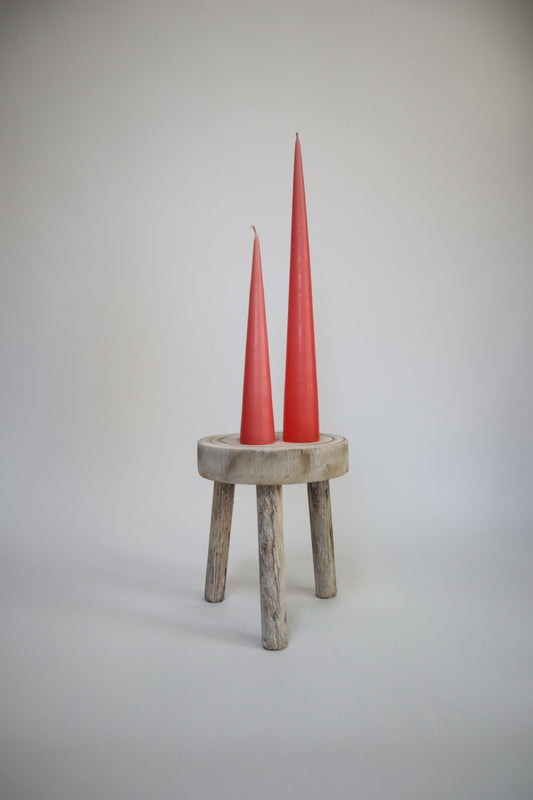 37cm High Quality Cone Candles Coloured By Hand in Denmark