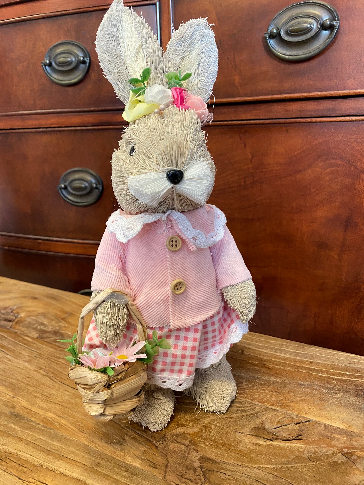13" Bunny with Carrot or Basket